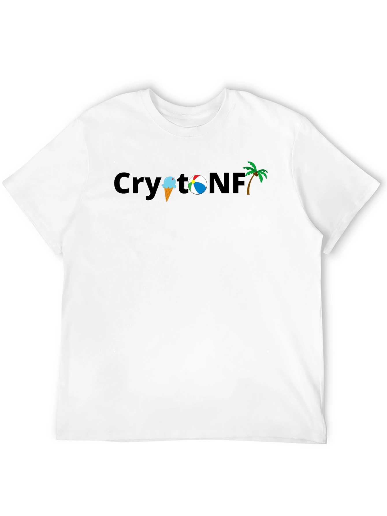 Crypto NFT Summer Black T-Shirt