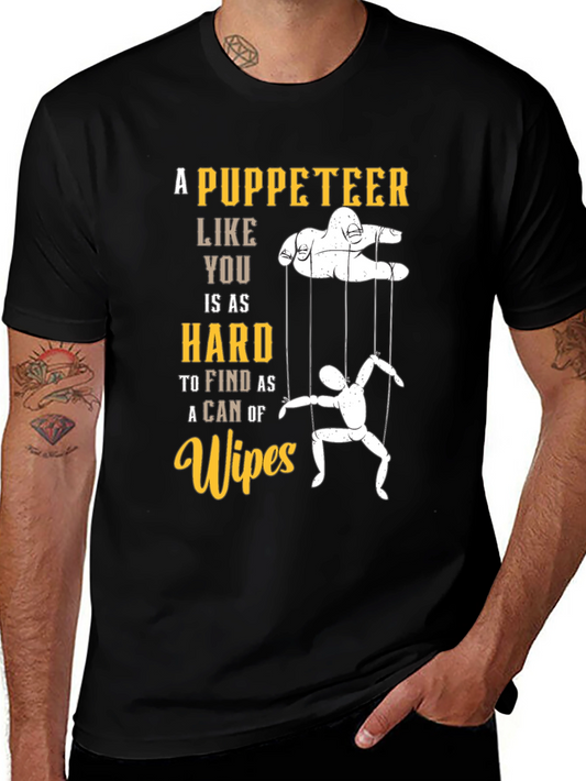 Funny Puppeteer T-Shirt - Hard To Find Puppet Master Tee