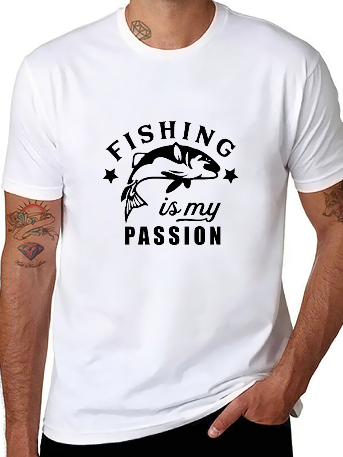 Fishing is My Passion Graphic Tee