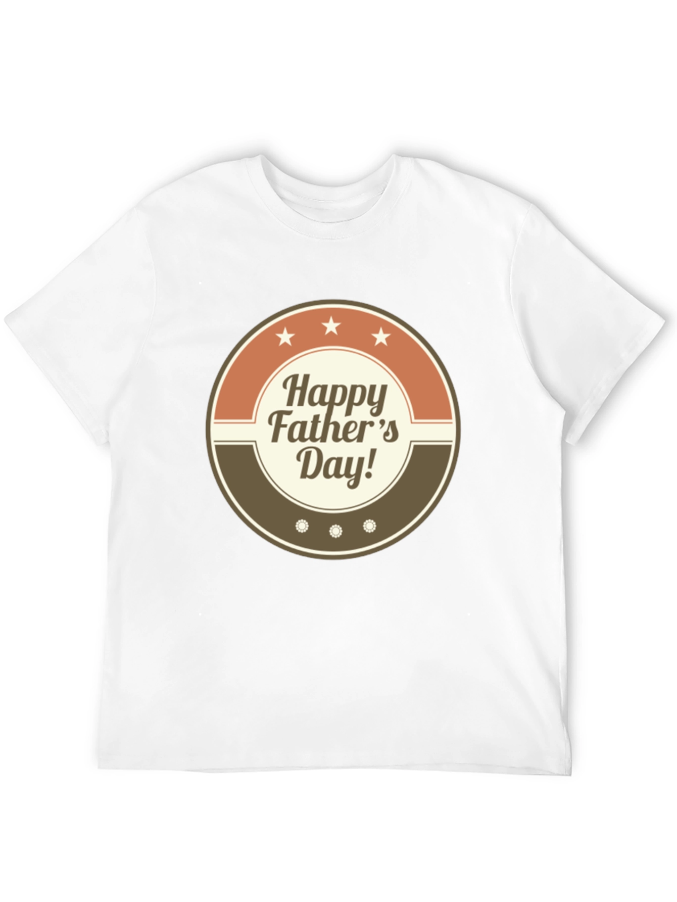 Happy Fathers Day Graphic T-Shirt - Stylish Dad Tee