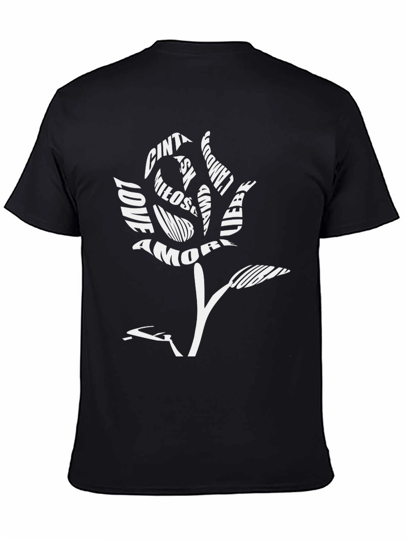 Rose Love T-Shirt - Stylish Graphic Tee