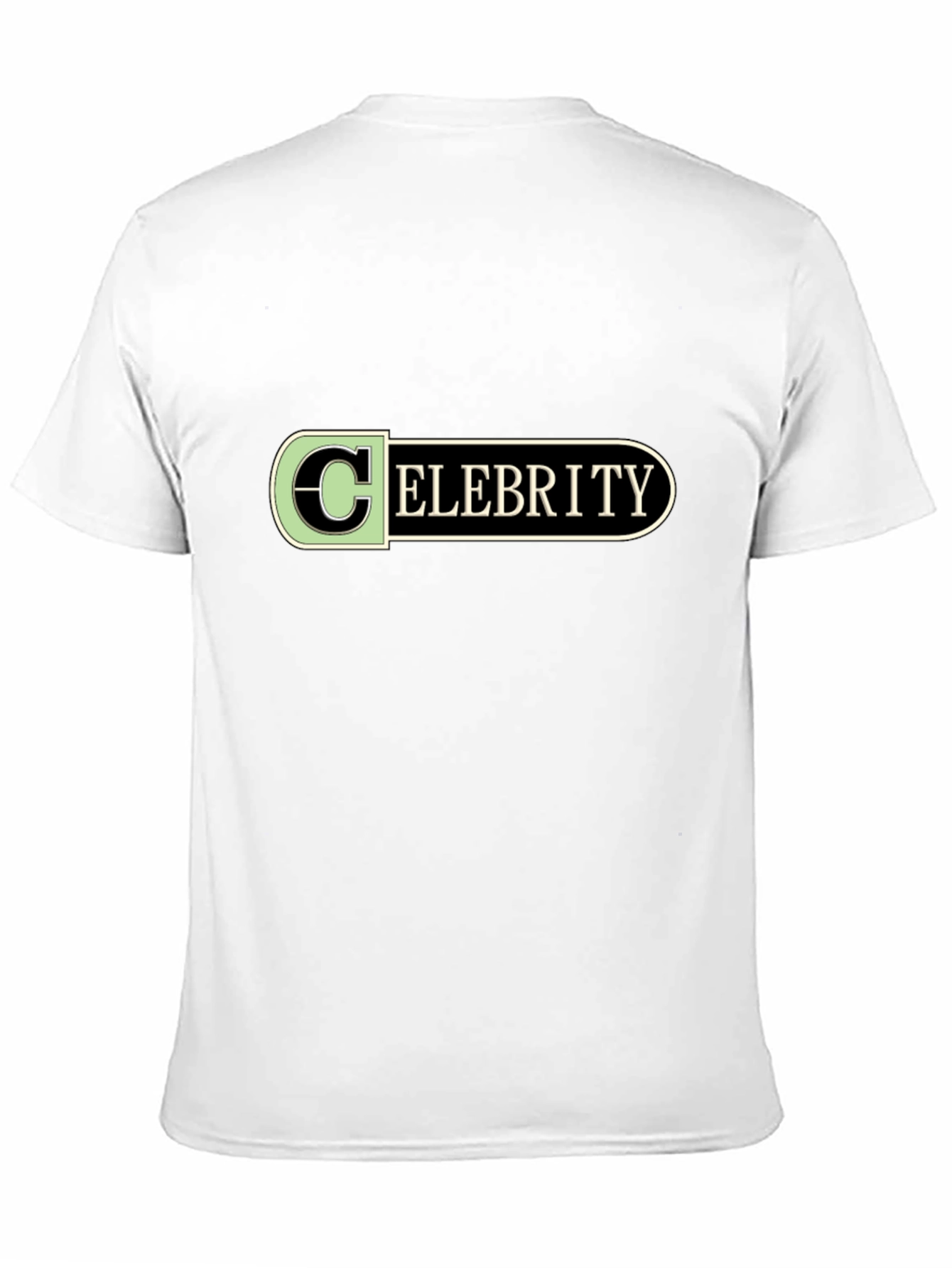 Celebrity Graphic Black T-Shirt