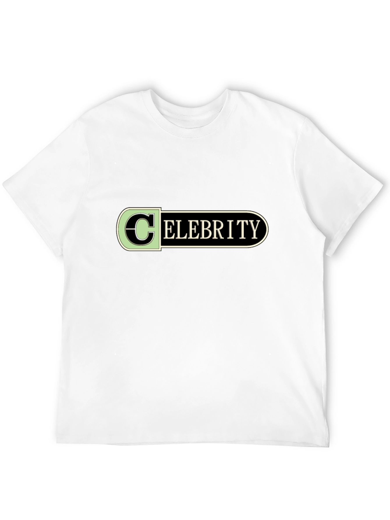 Celebrity Graphic Black T-Shirt