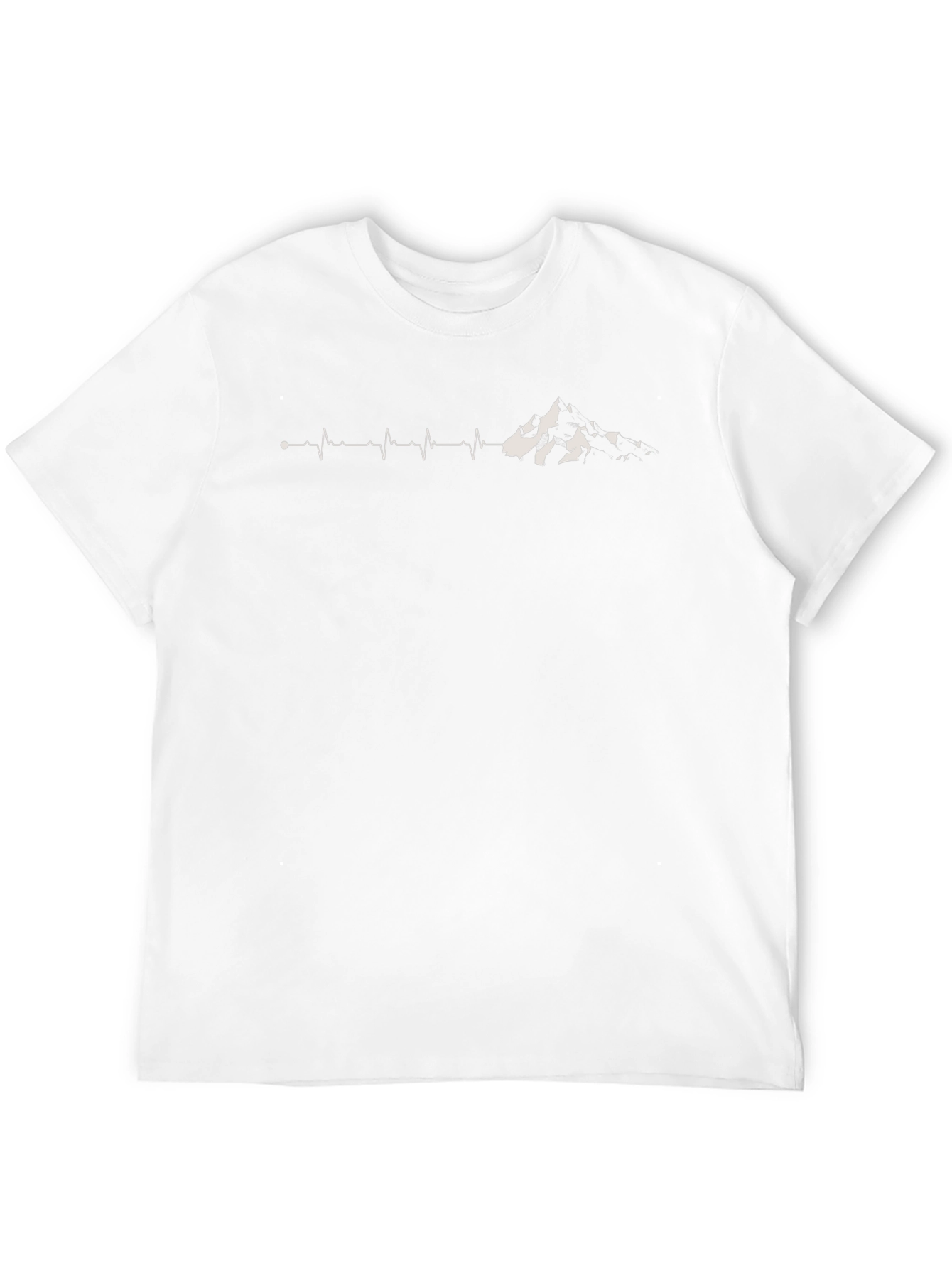 Mountain Heartbeat T-Shirt - Black