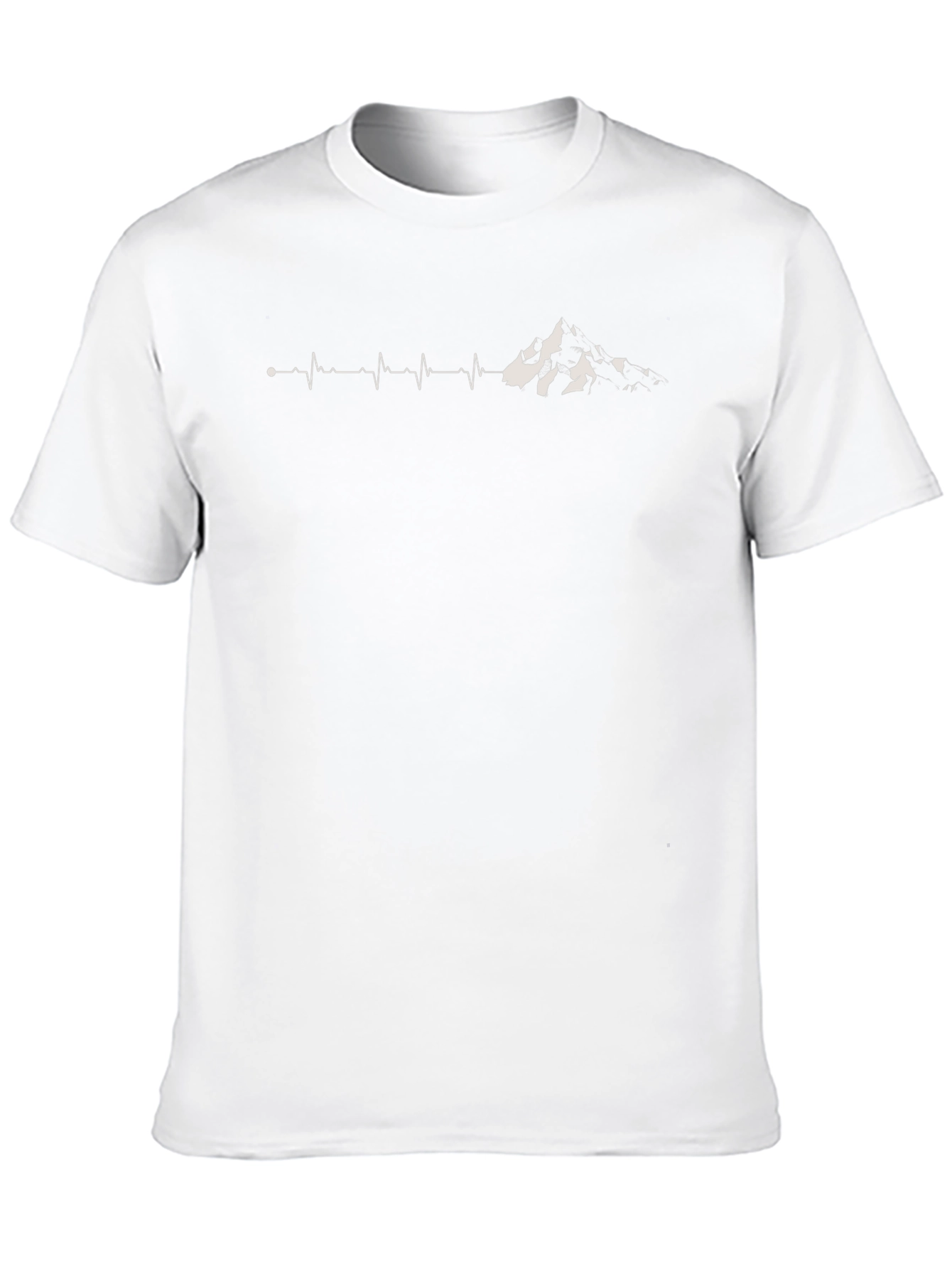 Mountain Heartbeat T-Shirt - Black