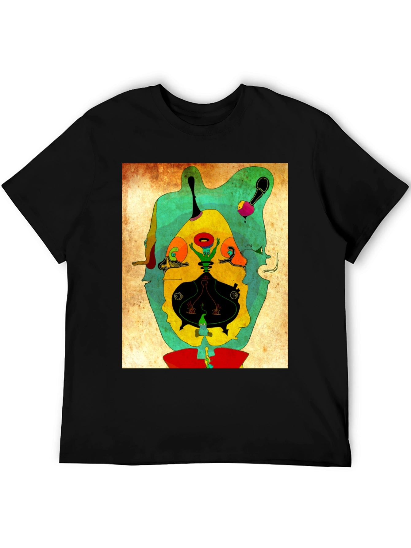 Abstract Art Graphic Tee - Unique & Stylish Design