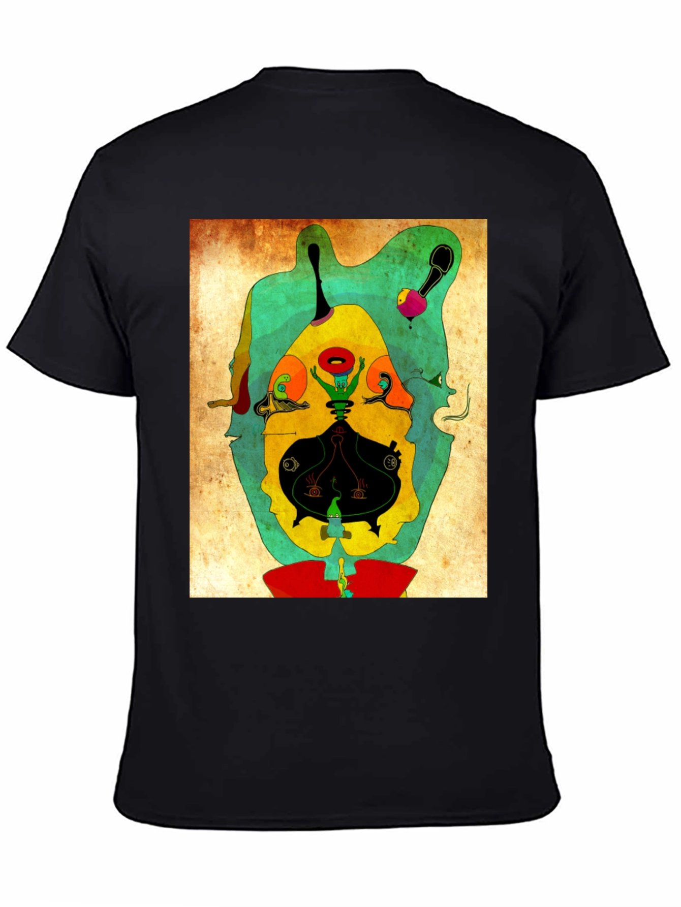 Abstract Art Graphic Tee - Unique & Stylish Design