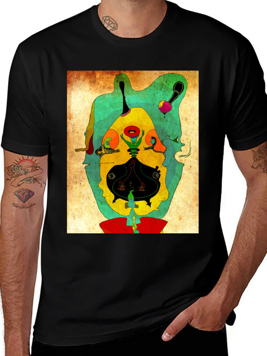 Abstract Art Graphic Tee - Unique & Stylish Design