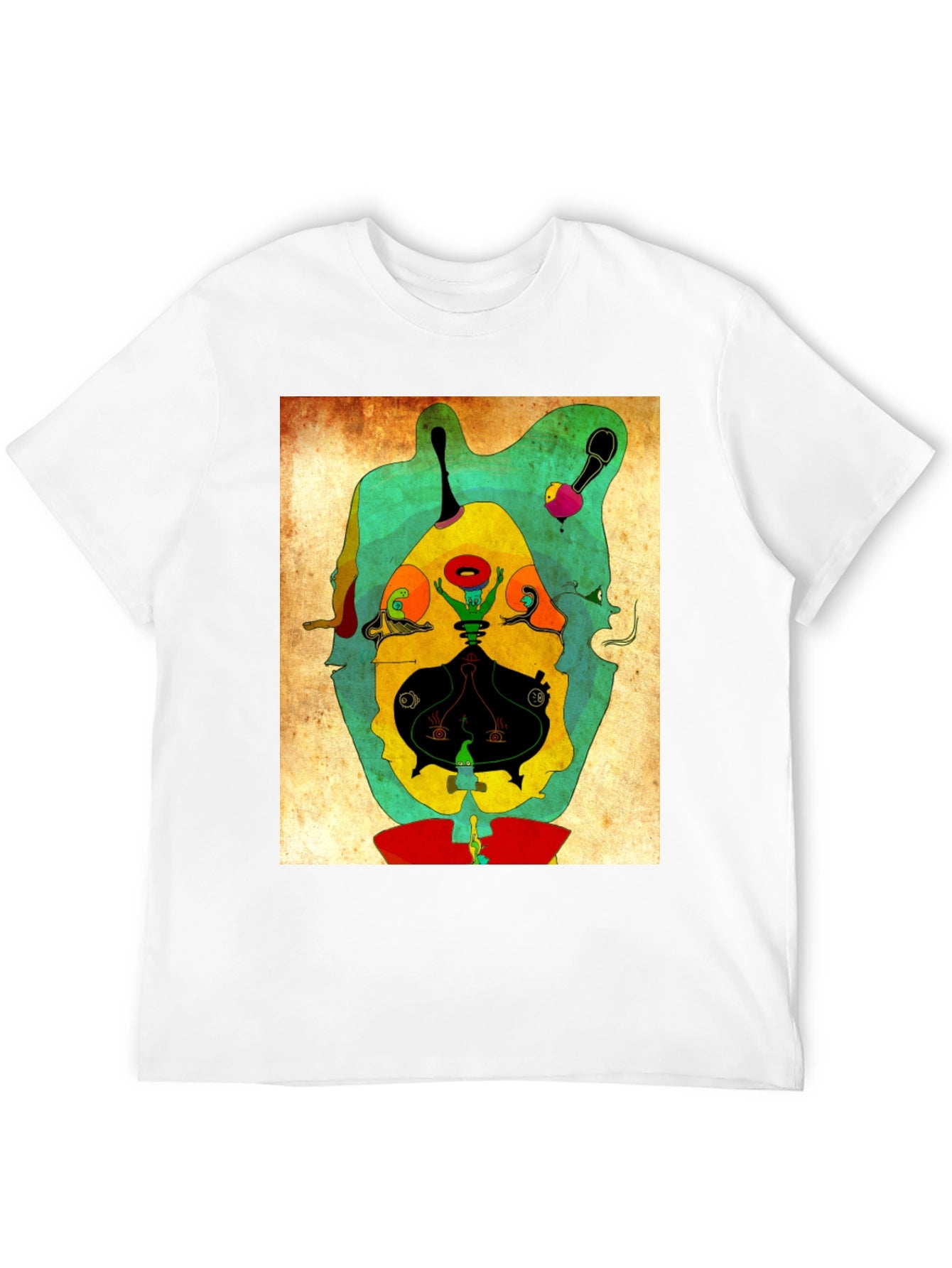 Abstract Art Graphic Tee - Unique & Stylish Design