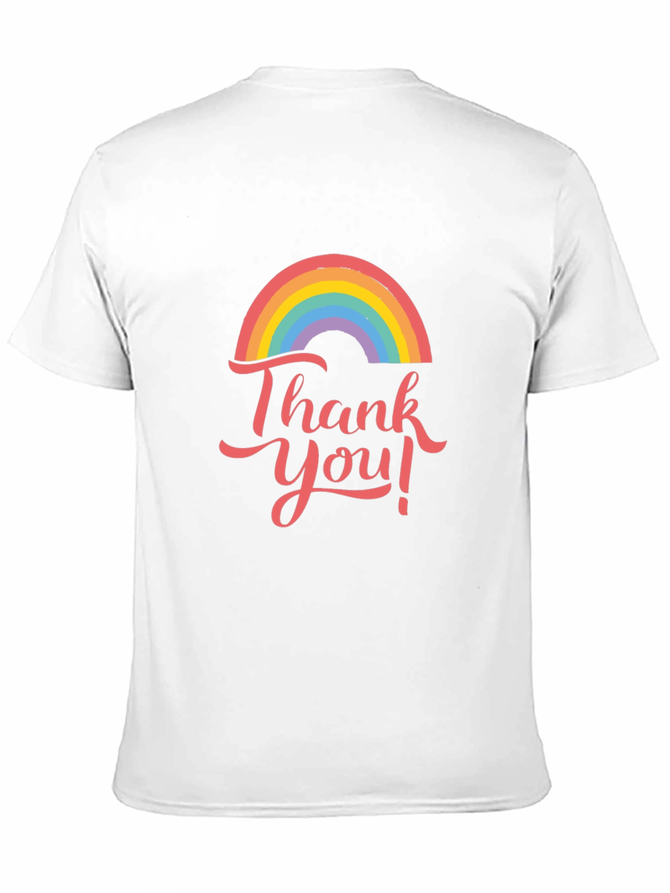 Thank You Rainbow Graphic Tee