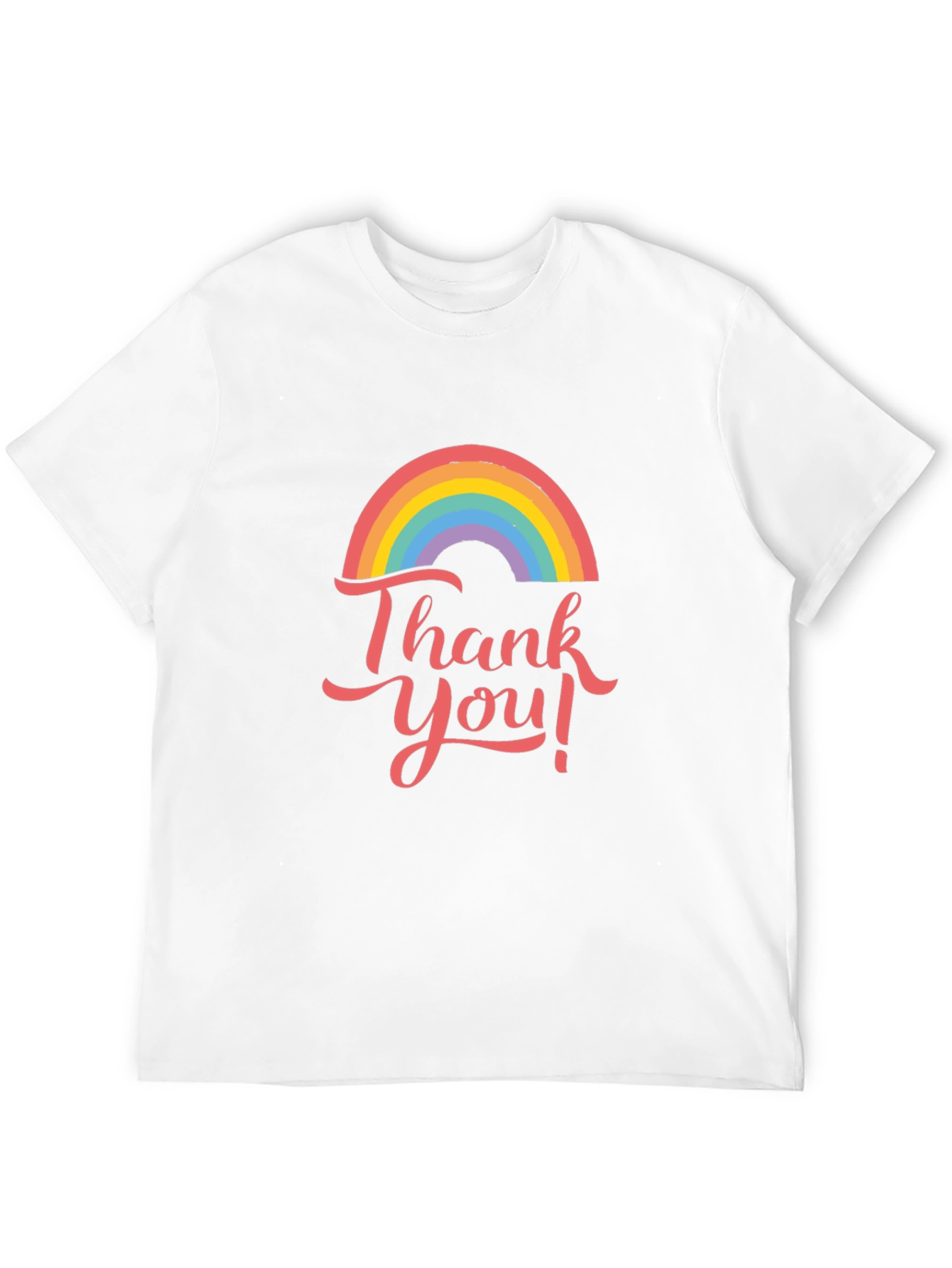 Thank You Rainbow Graphic Tee
