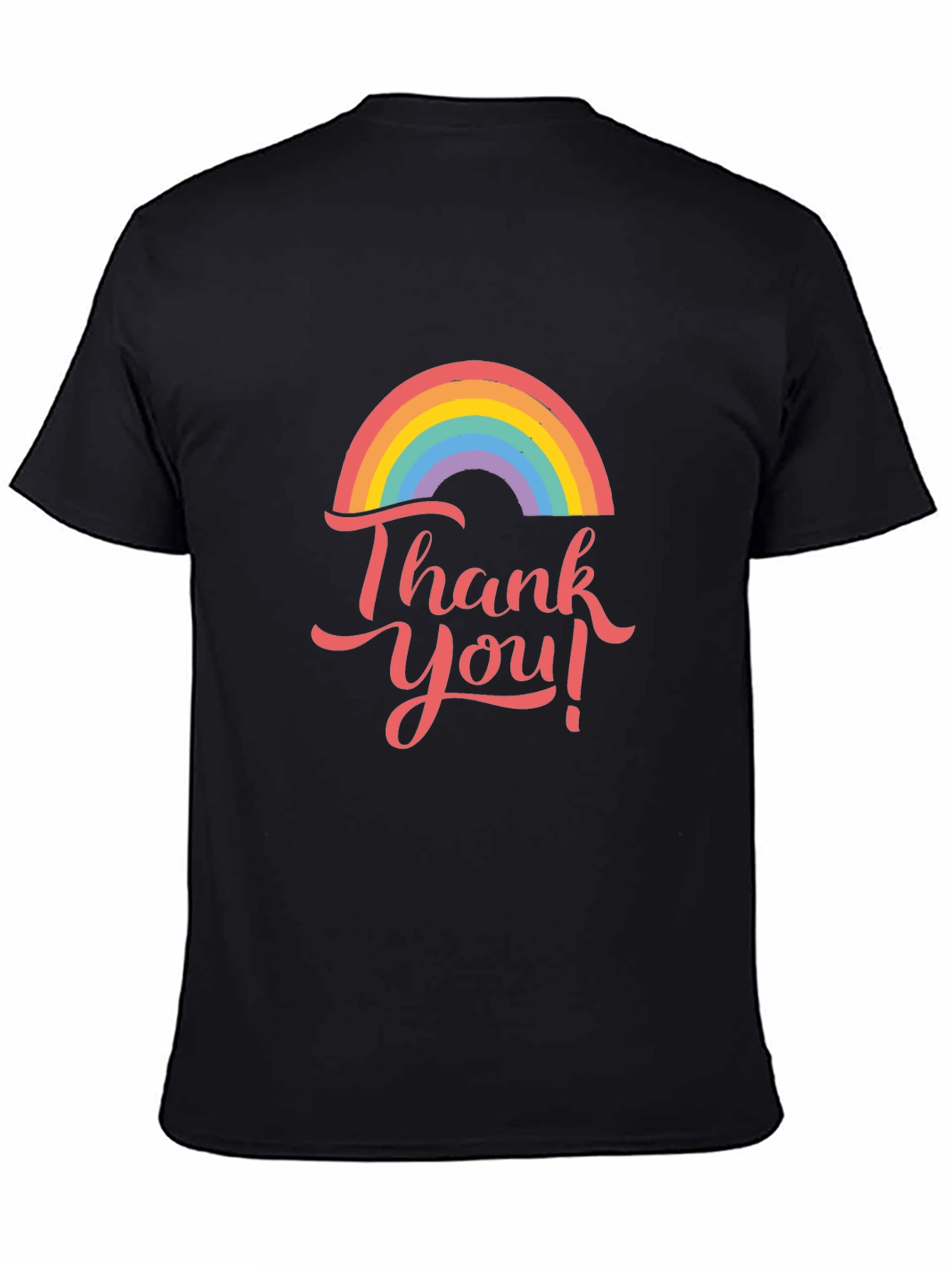 Thank You Rainbow Graphic Tee