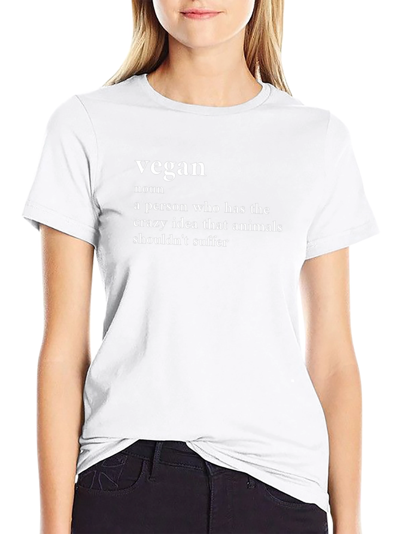 Vegan Definition T-Shirt - Animal Rights Tee