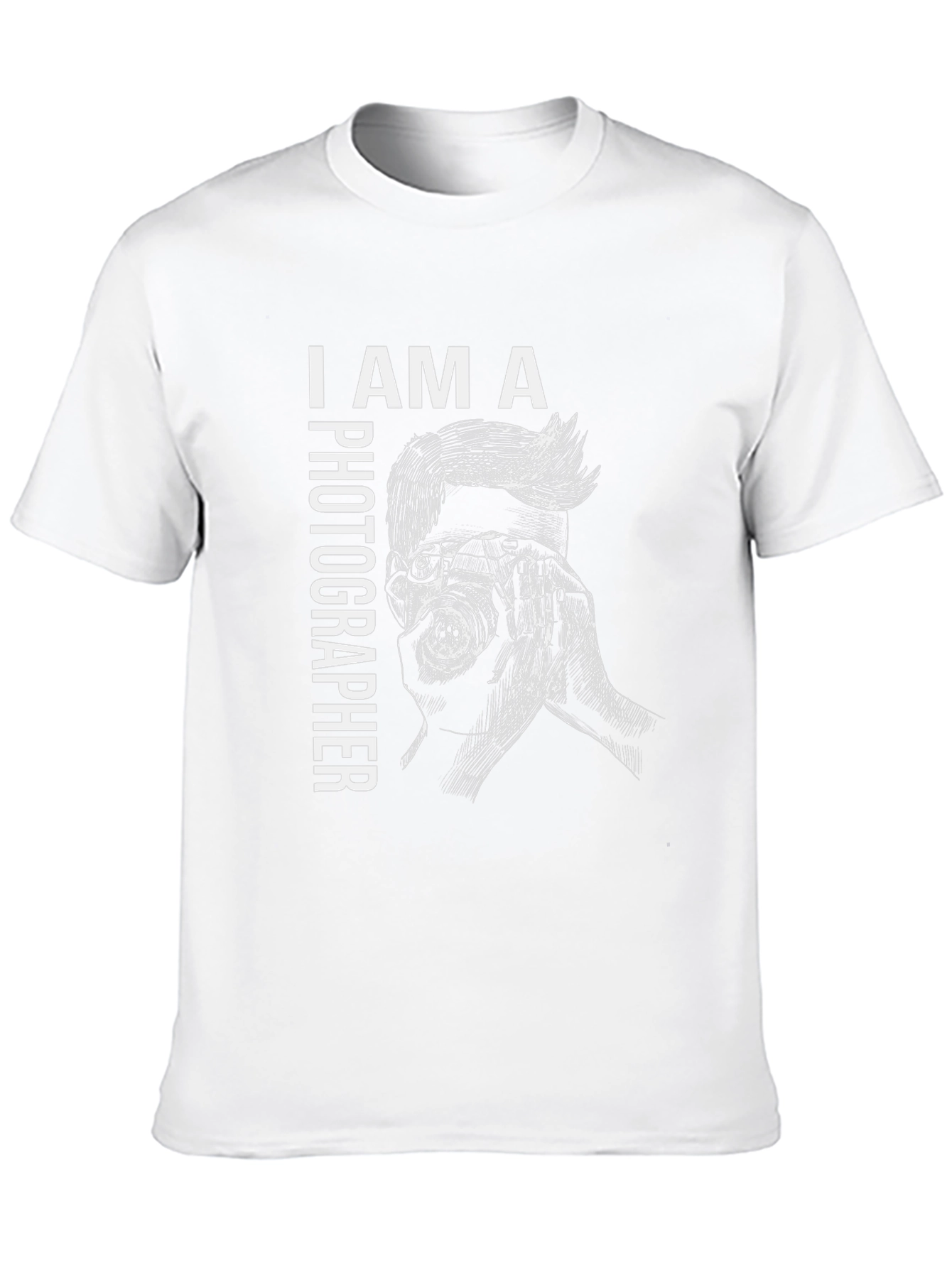 Photographer Graphic Black T-Shirt