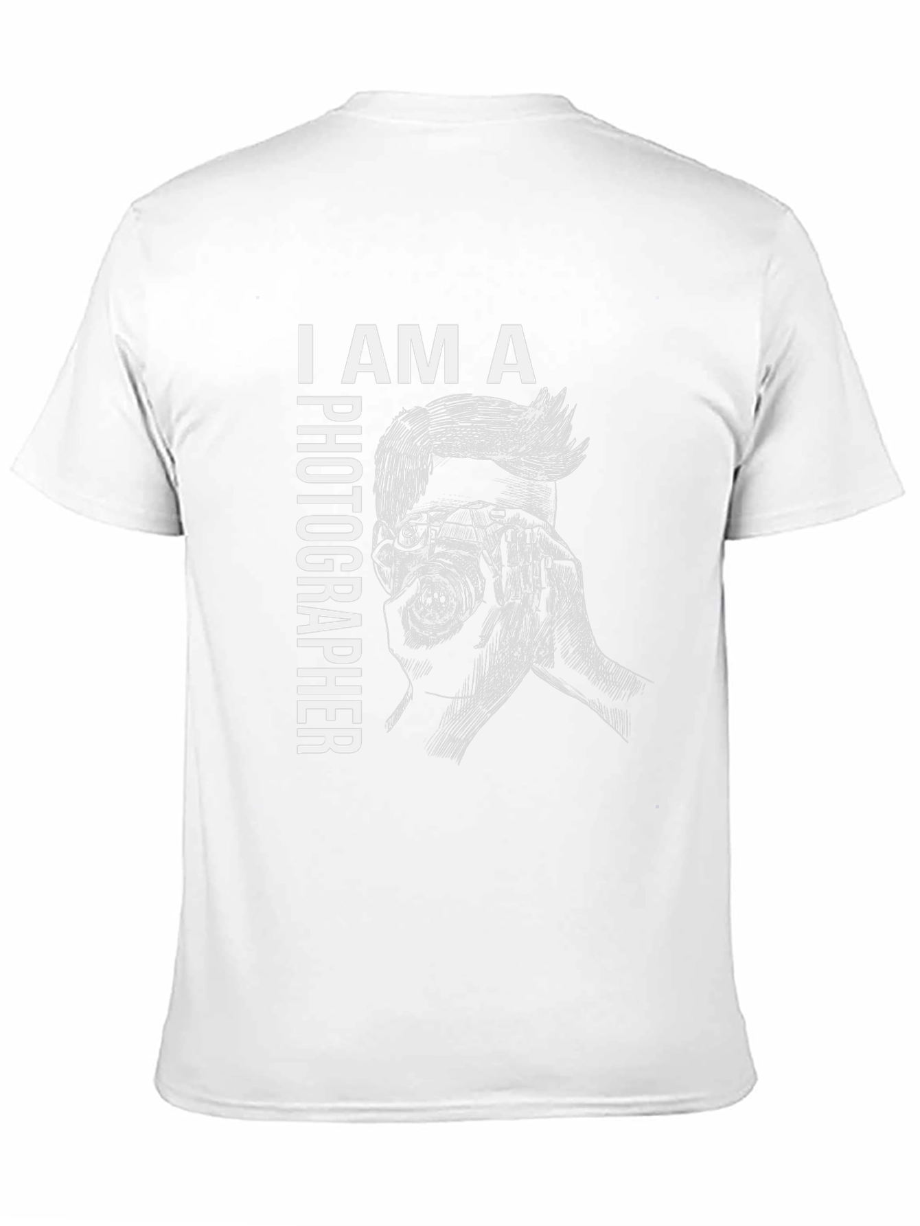 Photographer Graphic Black T-Shirt