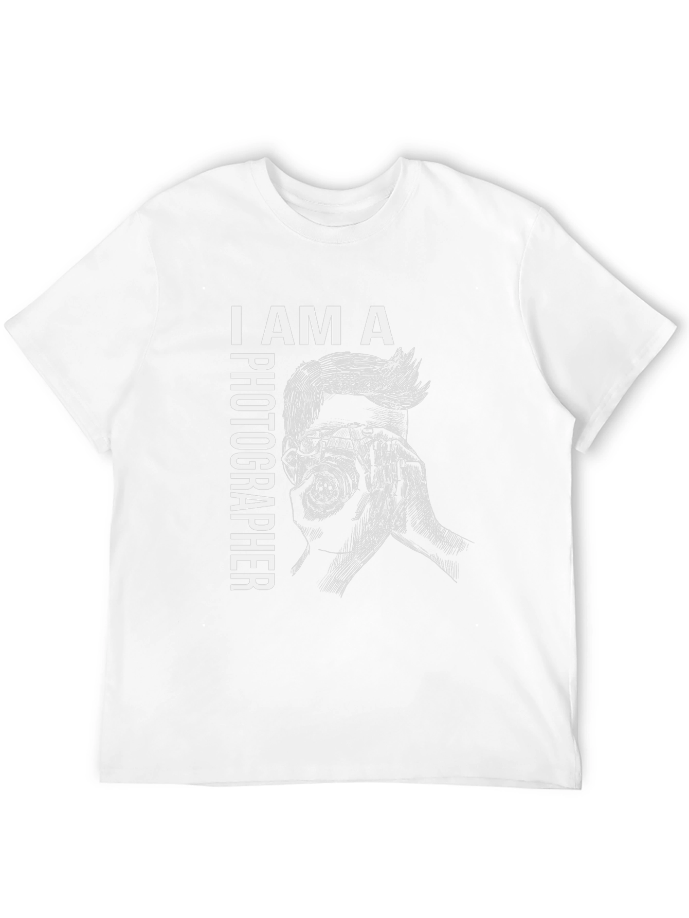 Photographer Graphic Black T-Shirt