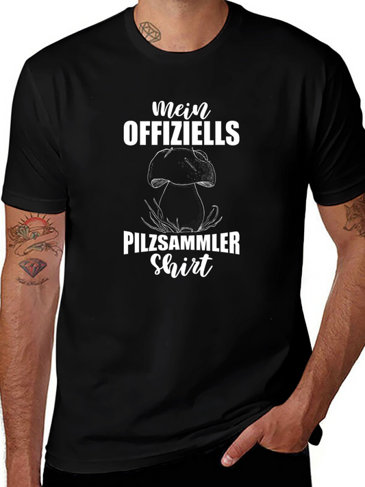 Mein Offiziells Pilzsammler Shirt - Mushroom Hunter Tee