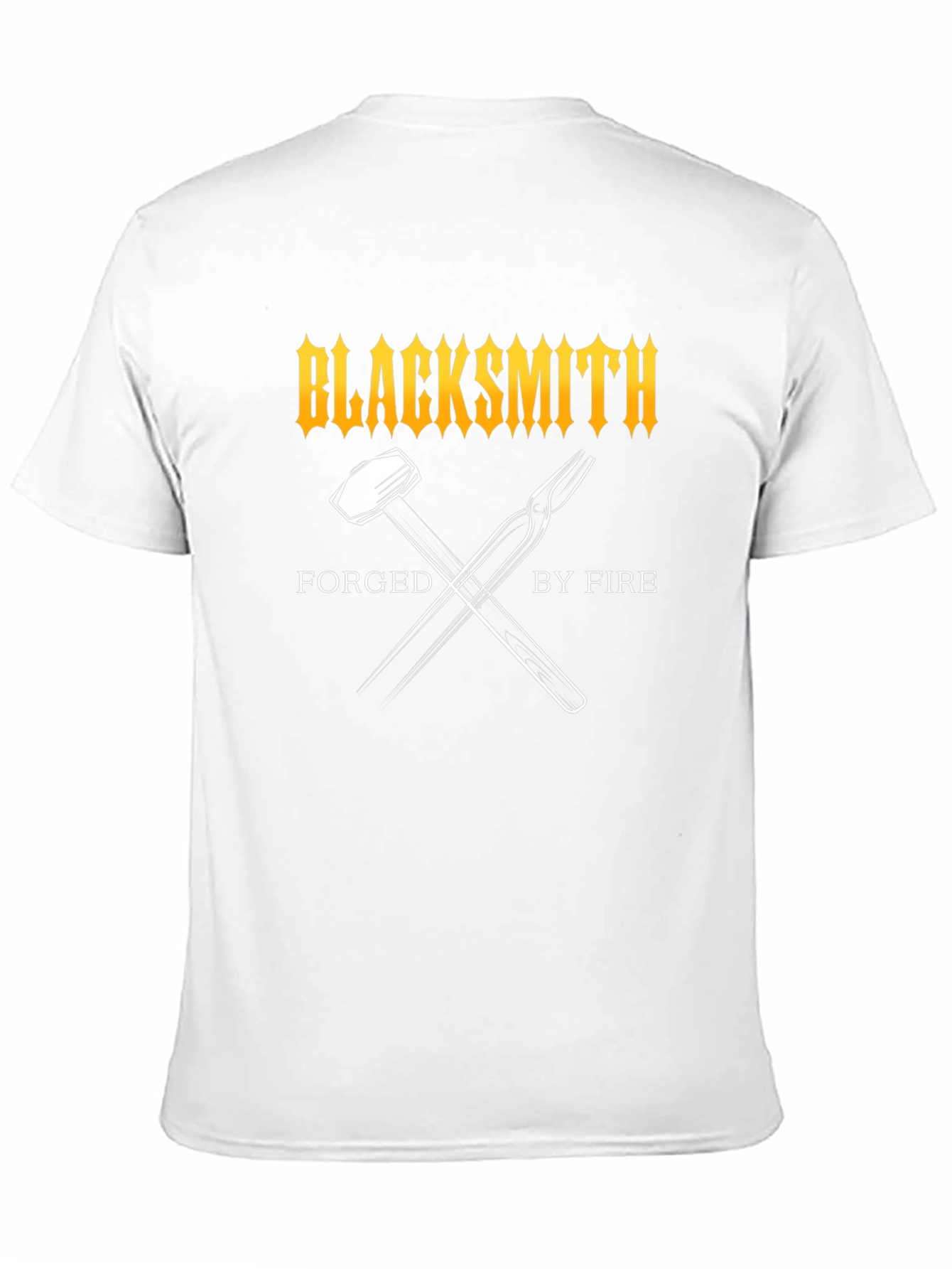 Blacksmith Forged By Fire Graphic T-Shirt