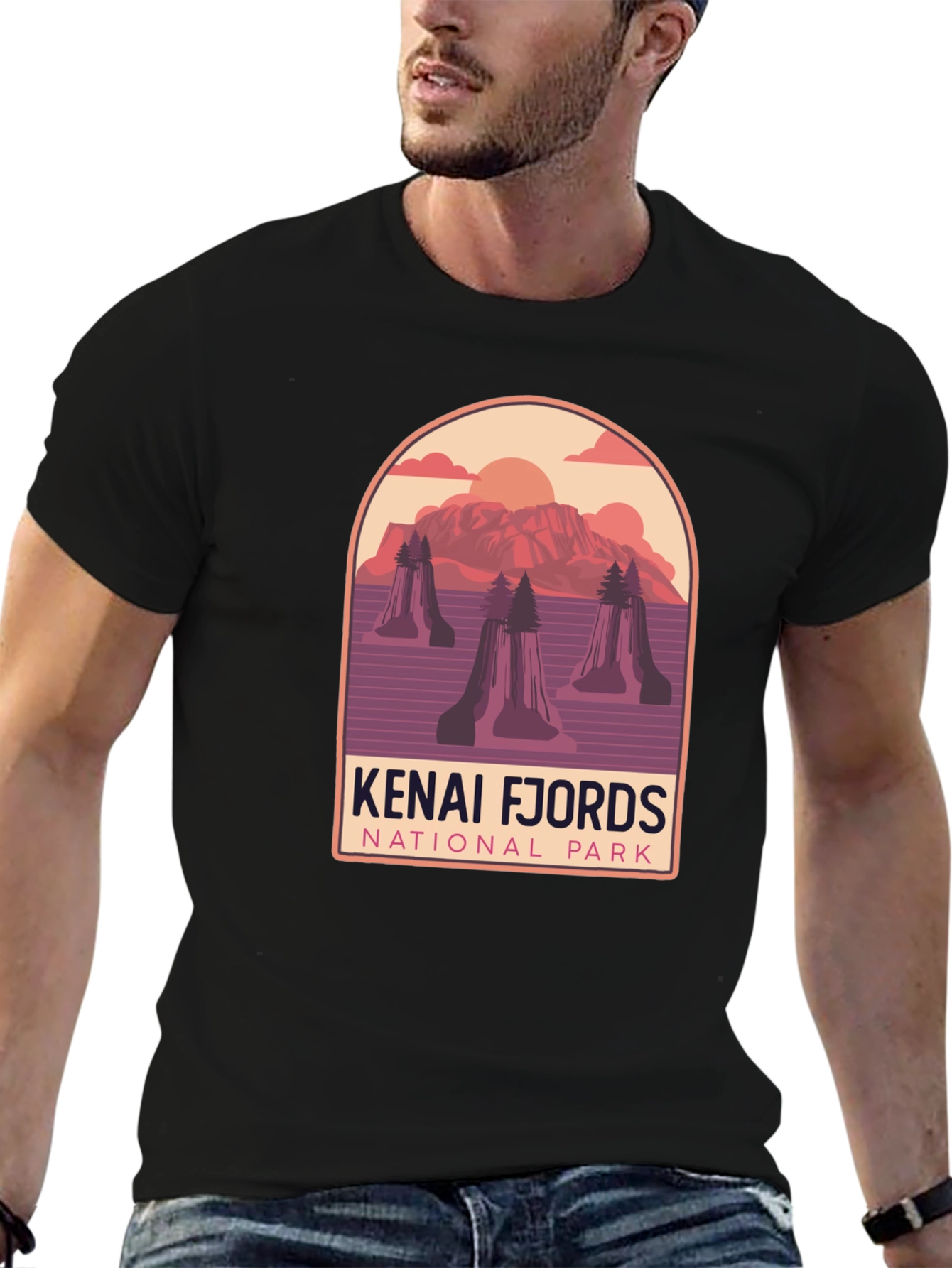 Kenai Fjords National Park Graphic Tee