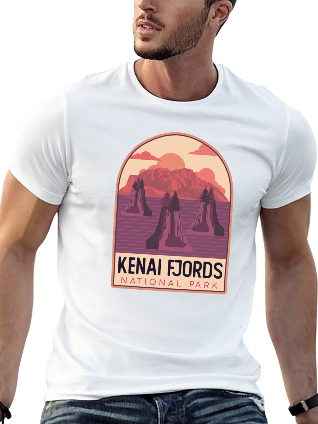 Kenai Fjords National Park Graphic Tee