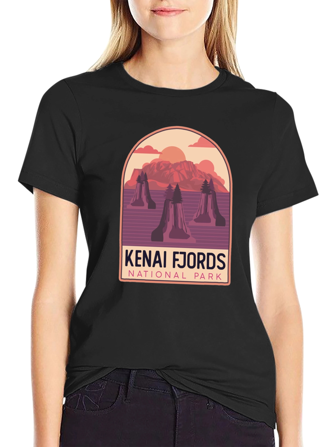 Kenai Fjords National Park Graphic Tee