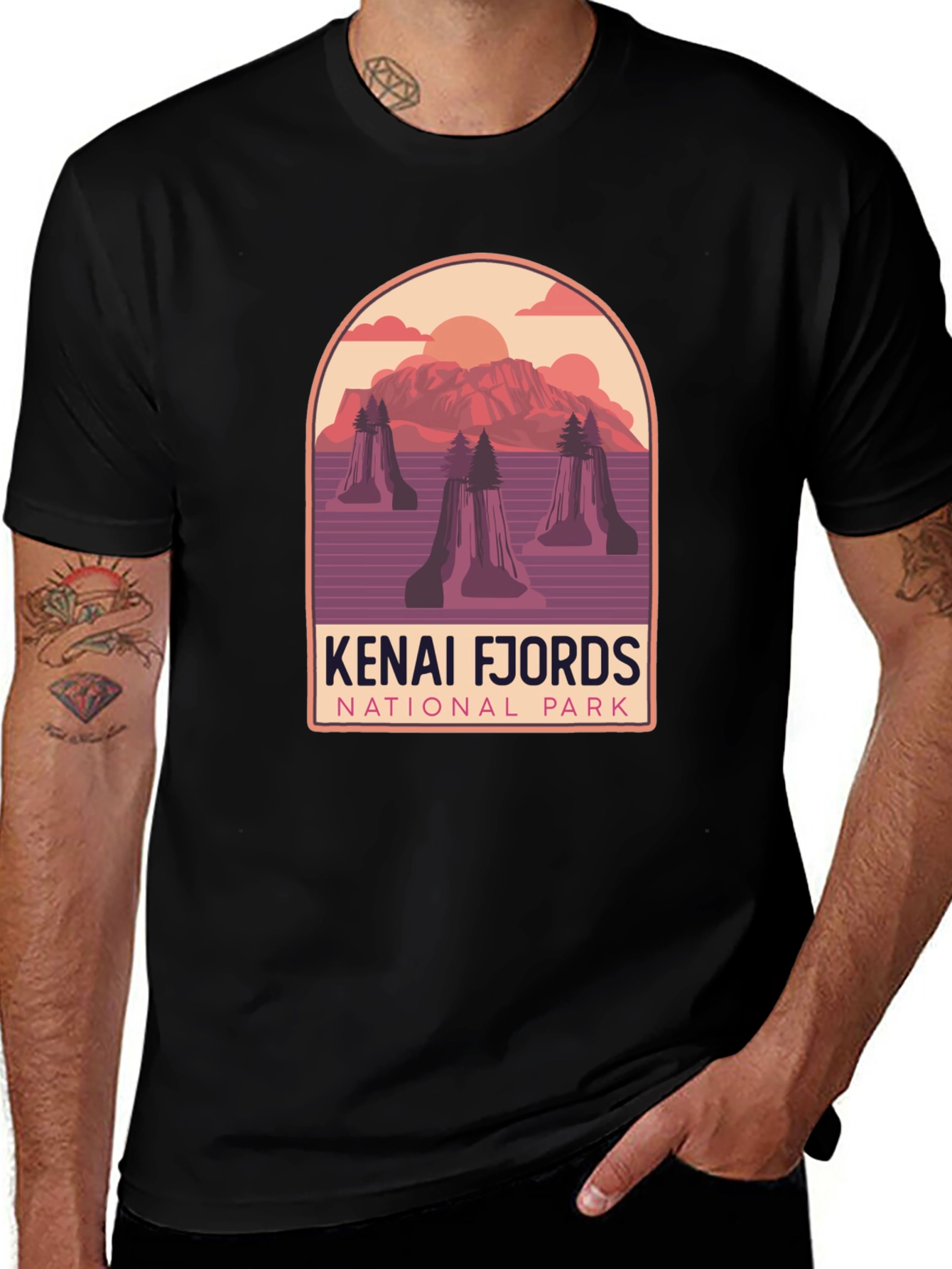 Kenai Fjords National Park Graphic Tee