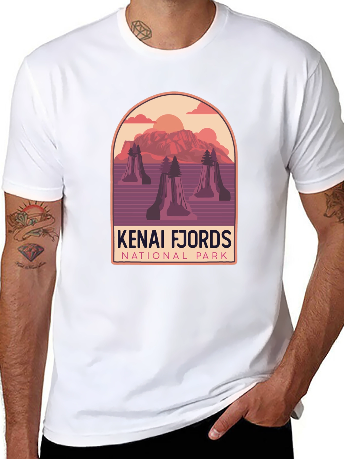 Kenai Fjords National Park Graphic Tee