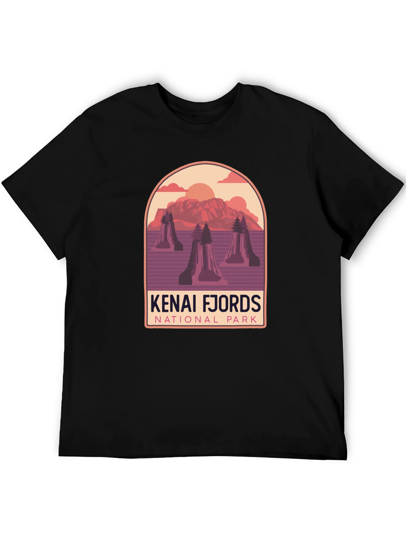 Kenai Fjords National Park Graphic Tee