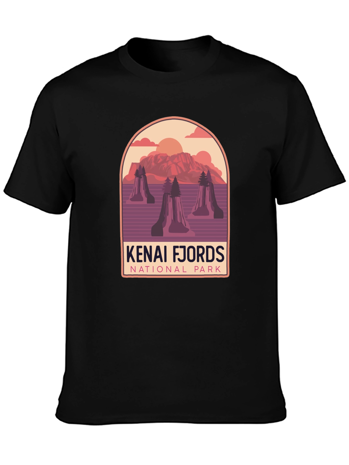 Kenai Fjords National Park Graphic Tee