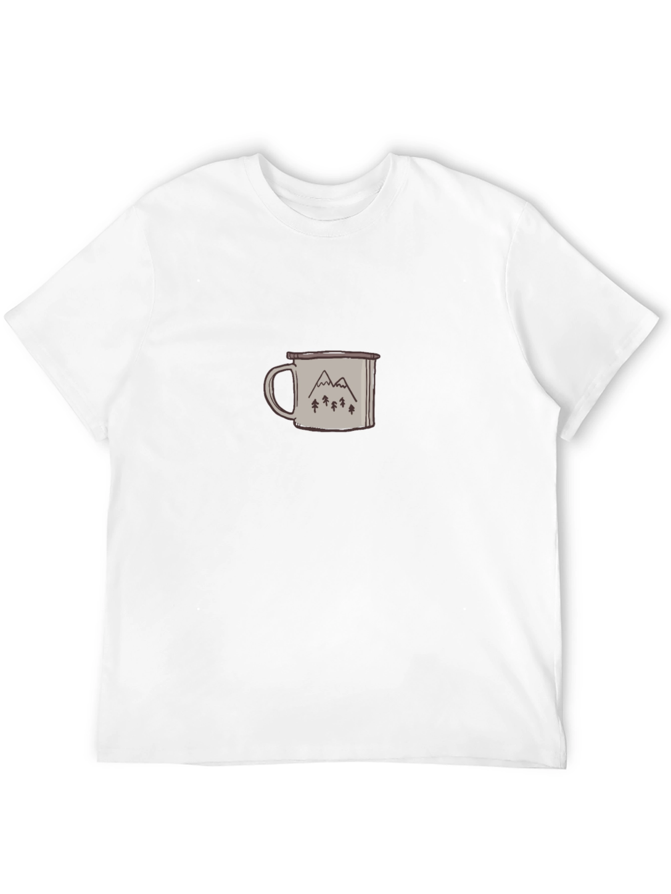 Mountain Mug Graphic Tee - Adventure Awaits