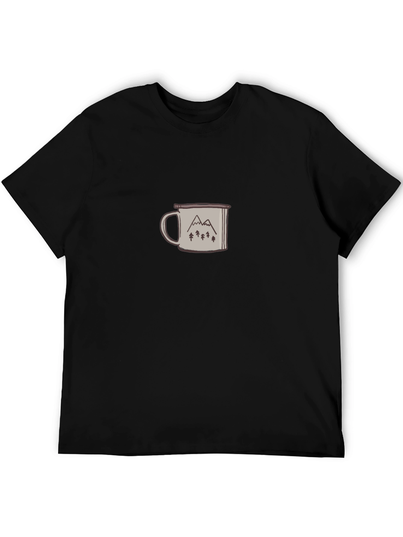 Mountain Mug Graphic Tee - Adventure Awaits