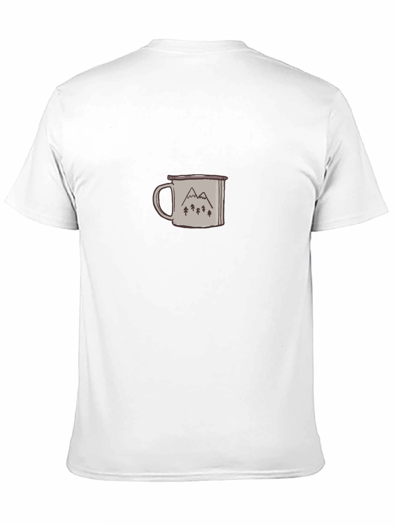 Mountain Mug Graphic Tee - Adventure Awaits