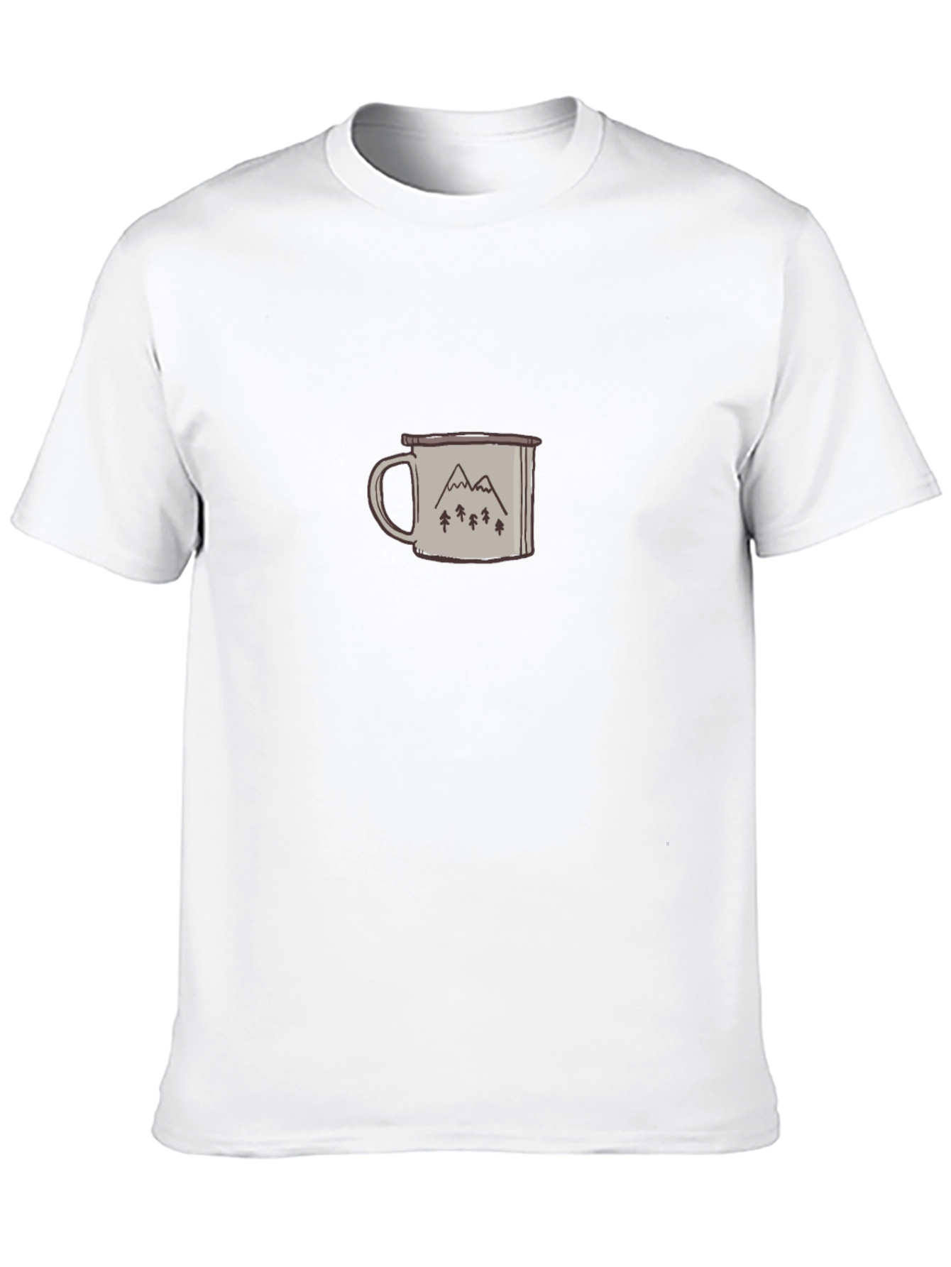 Mountain Mug Graphic Tee - Adventure Awaits