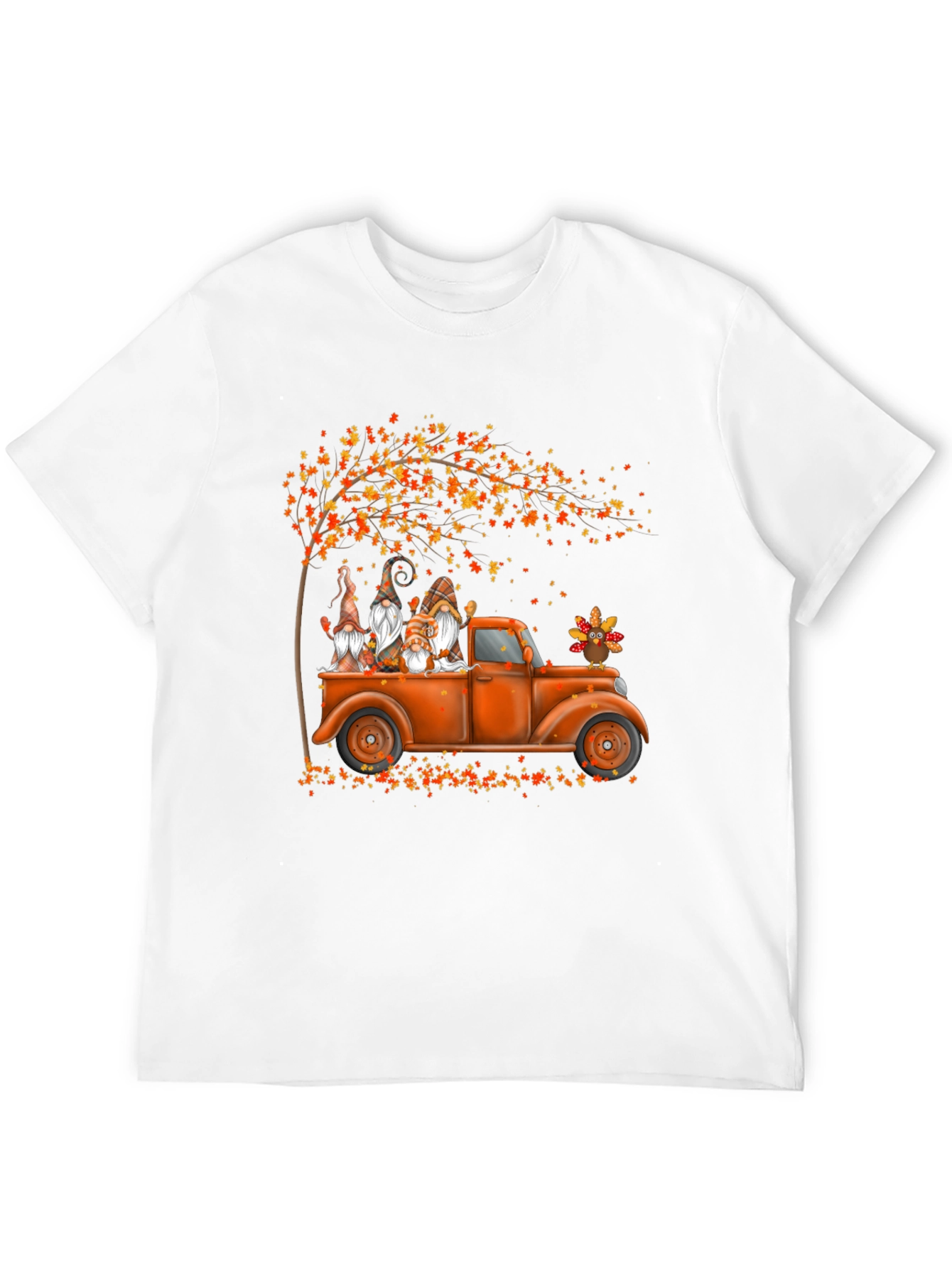 Fall Gnomes Truck Graphic Tee