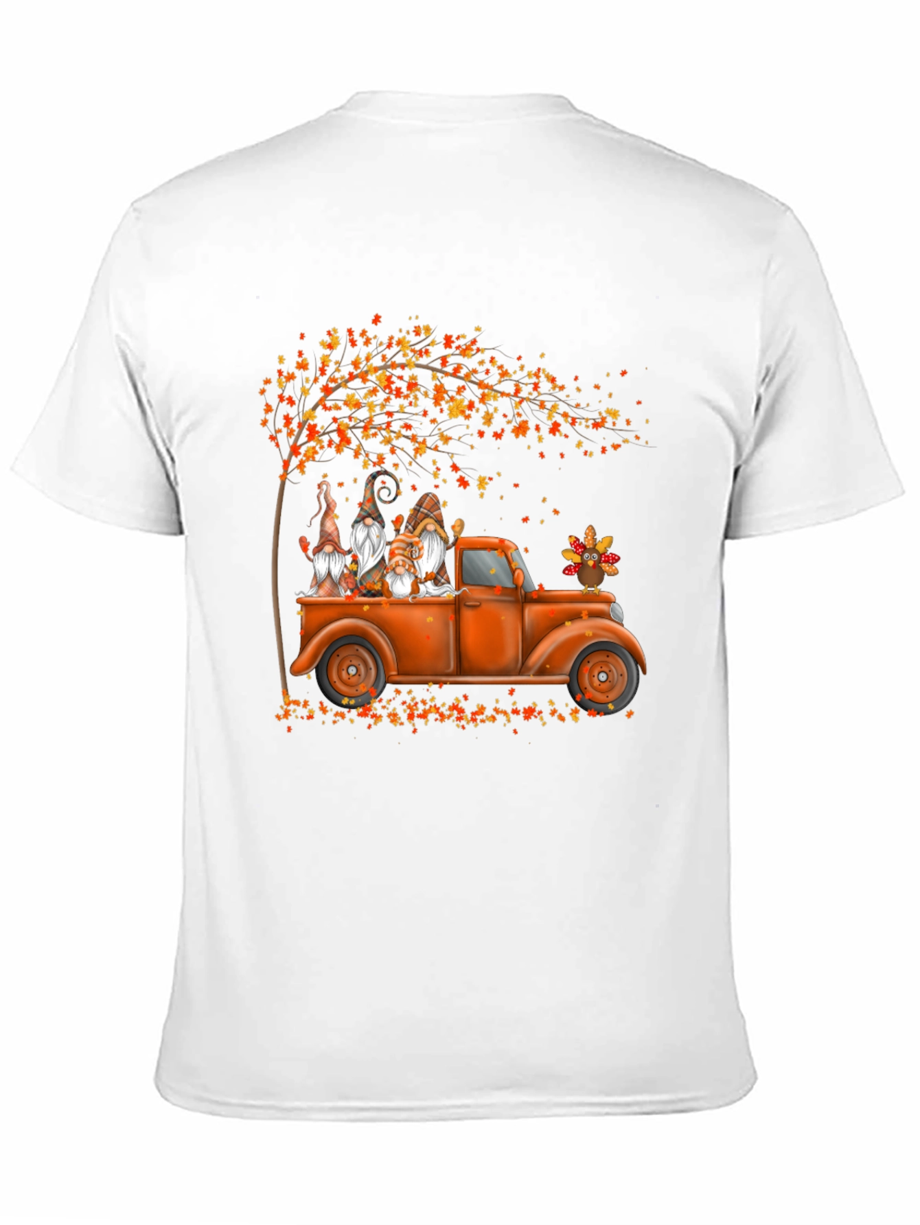 Fall Gnomes Truck Graphic Tee