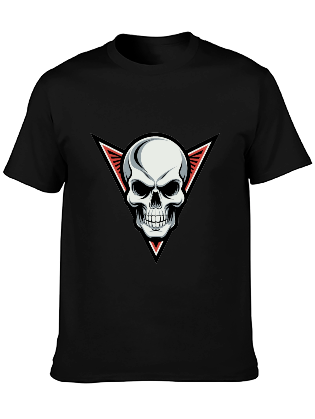 Skull Graphic Black Tee