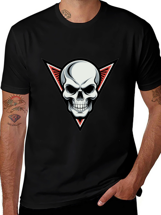 Skull Graphic Black Tee