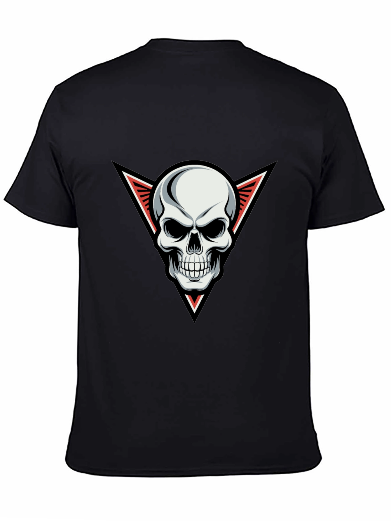 Skull Graphic Black Tee