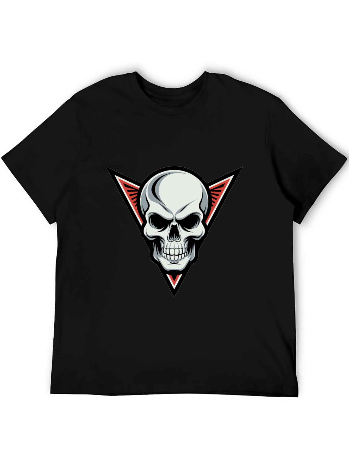 Skull Graphic Black Tee