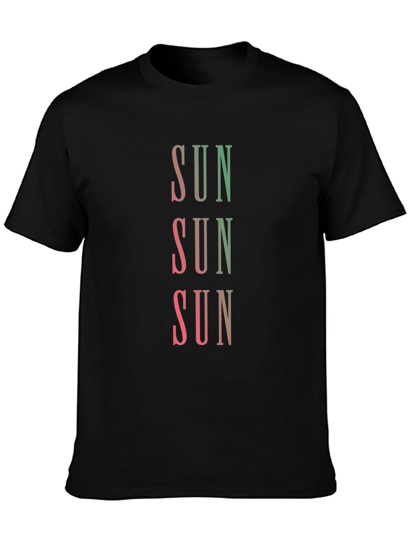 Retro SUN Graphic Tee - Stylish Everyday Wear