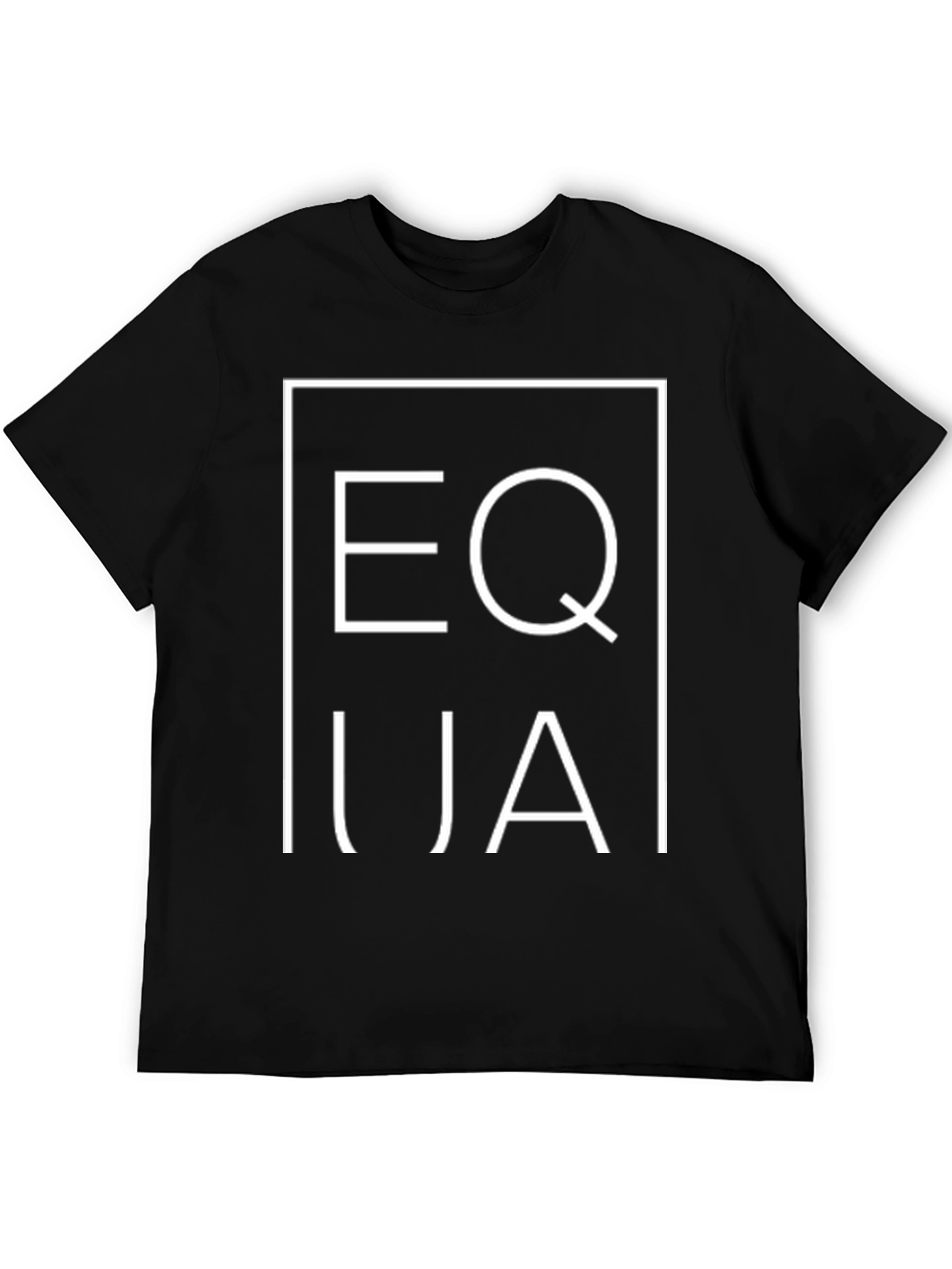 Equality Unisex Black Tee