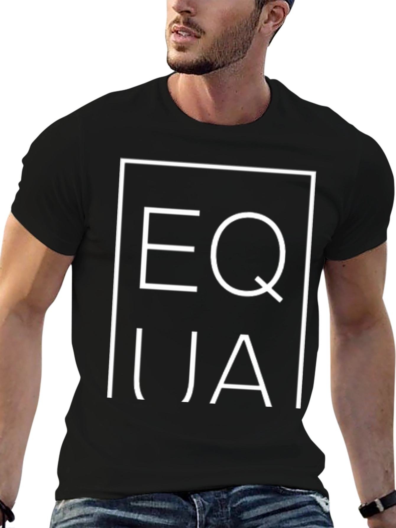 Equality Unisex Black Tee