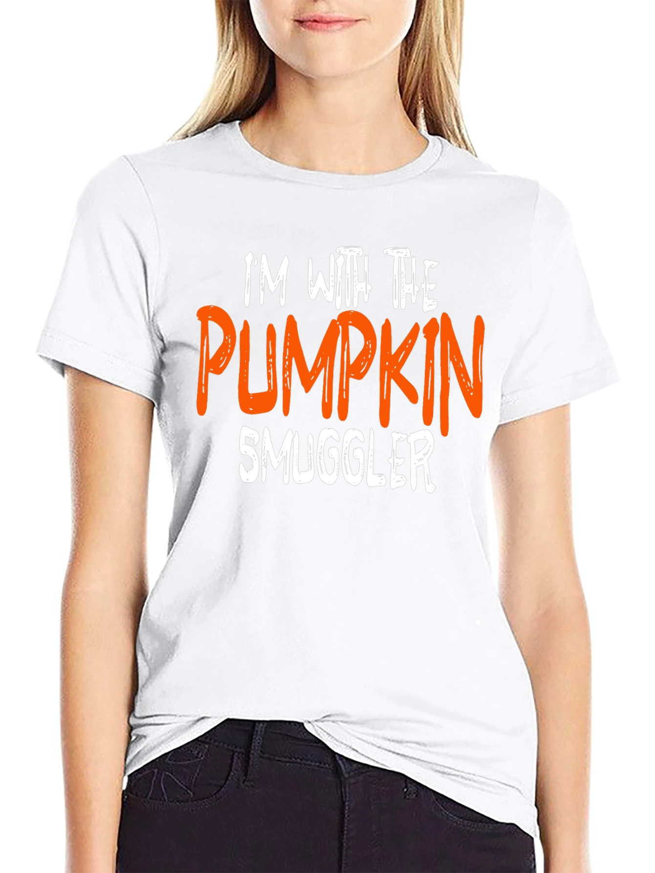 Pumpkin Smuggler Graphic Tee - Halloween Shirt
