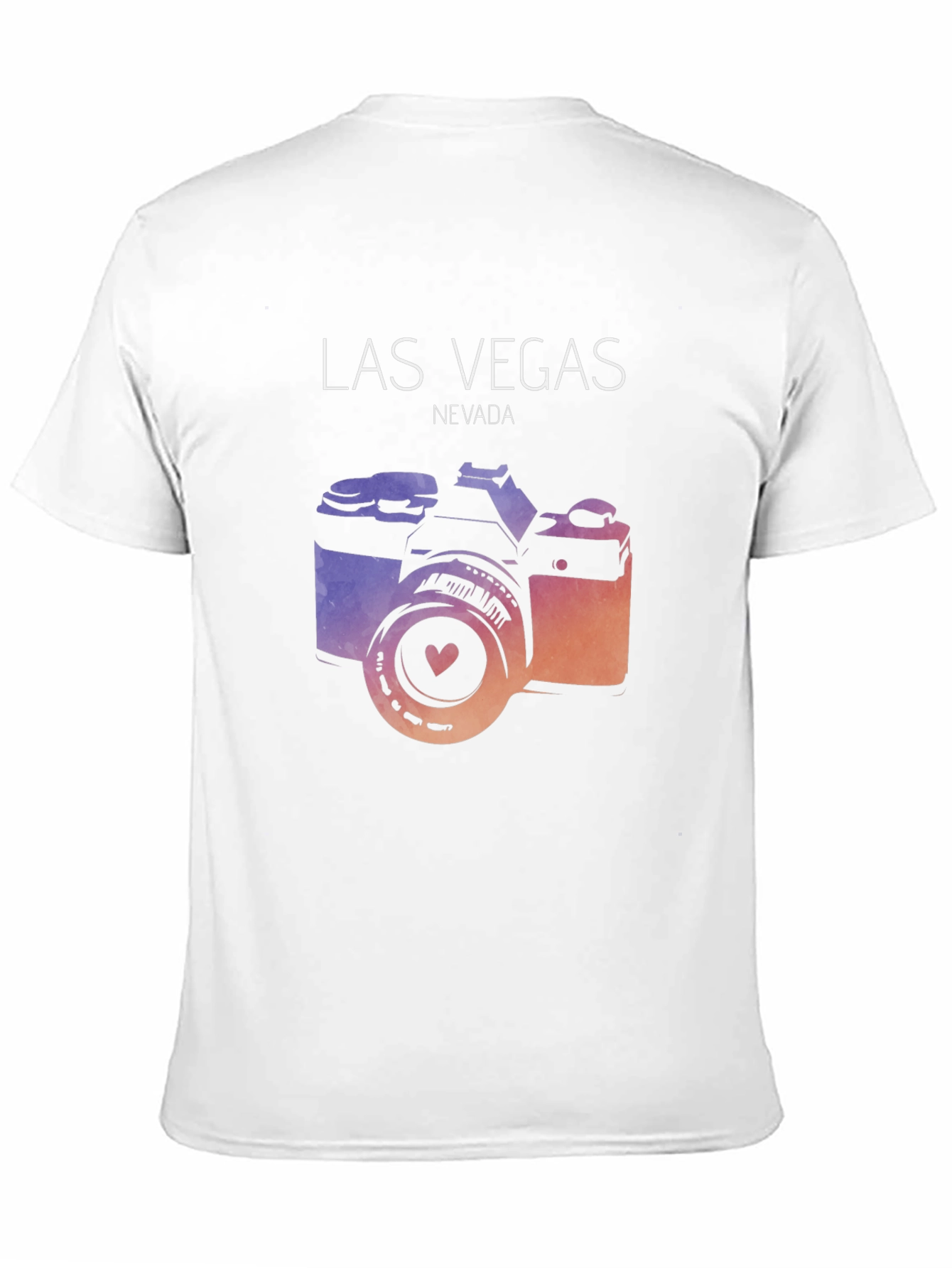 Las Vegas Nevada Camera Graphic T-Shirt