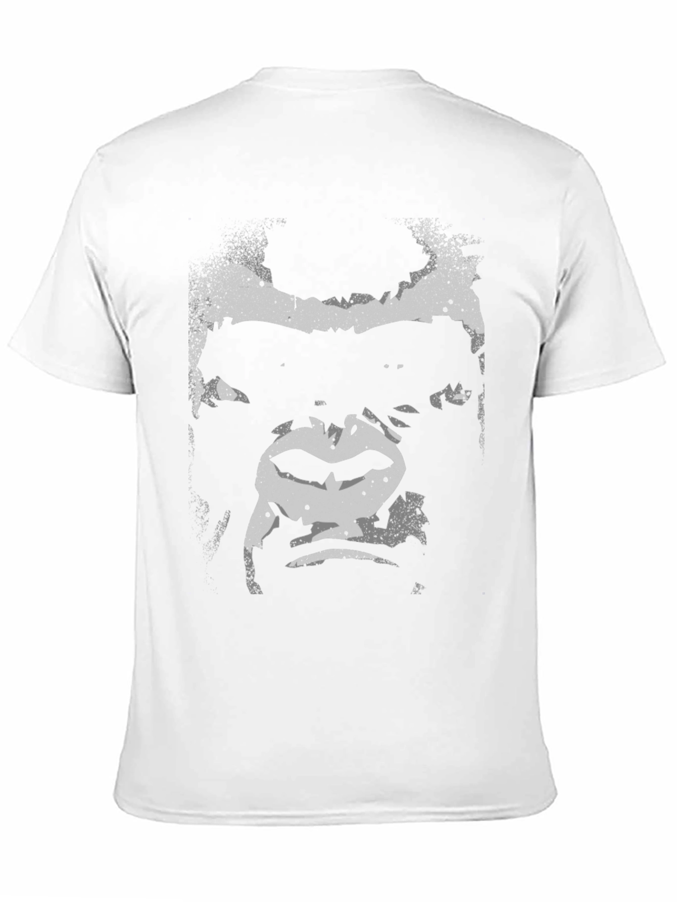 Graphic Gorilla Face Black T-Shirt
