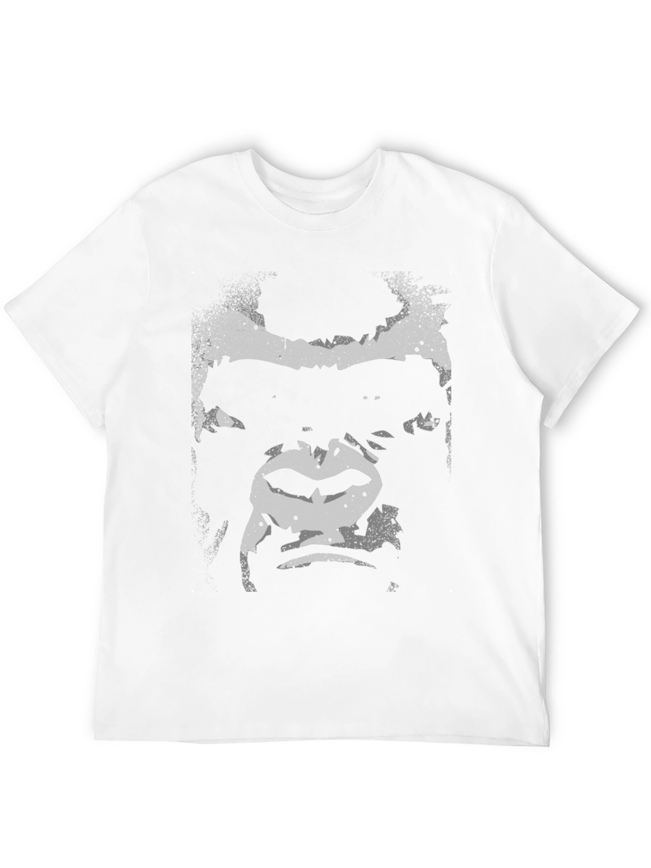 Graphic Gorilla Face Black T-Shirt