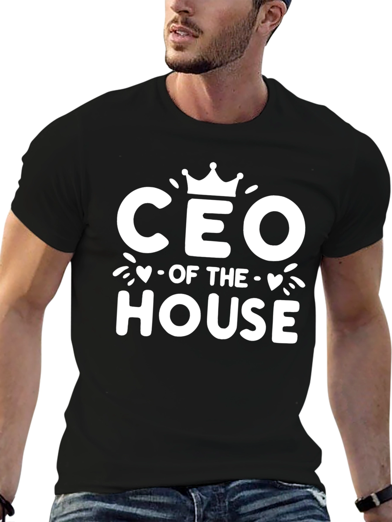 CEO of the House Graphic Tee - Black