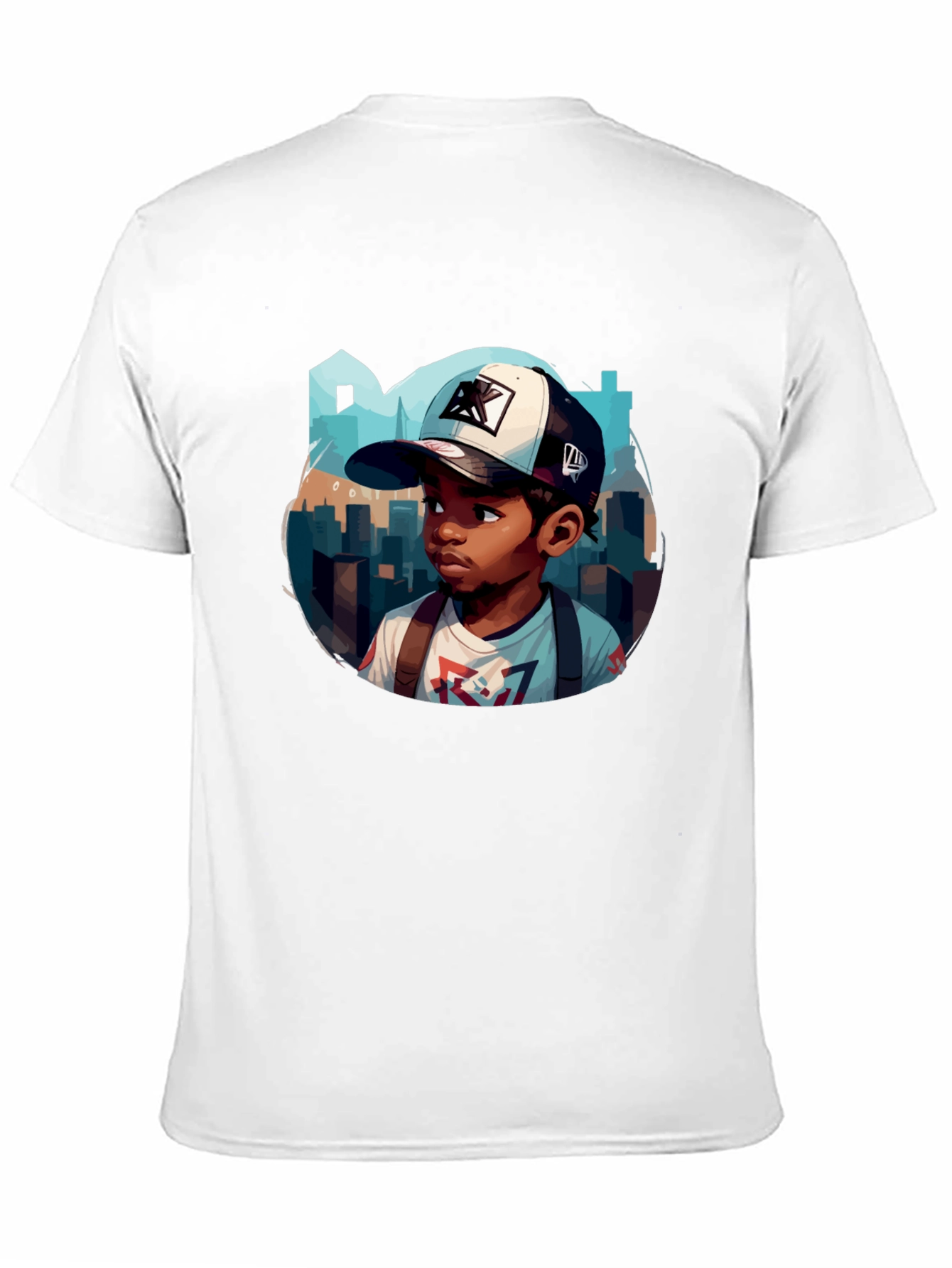 Cartoon Character Graphic T-Shirt