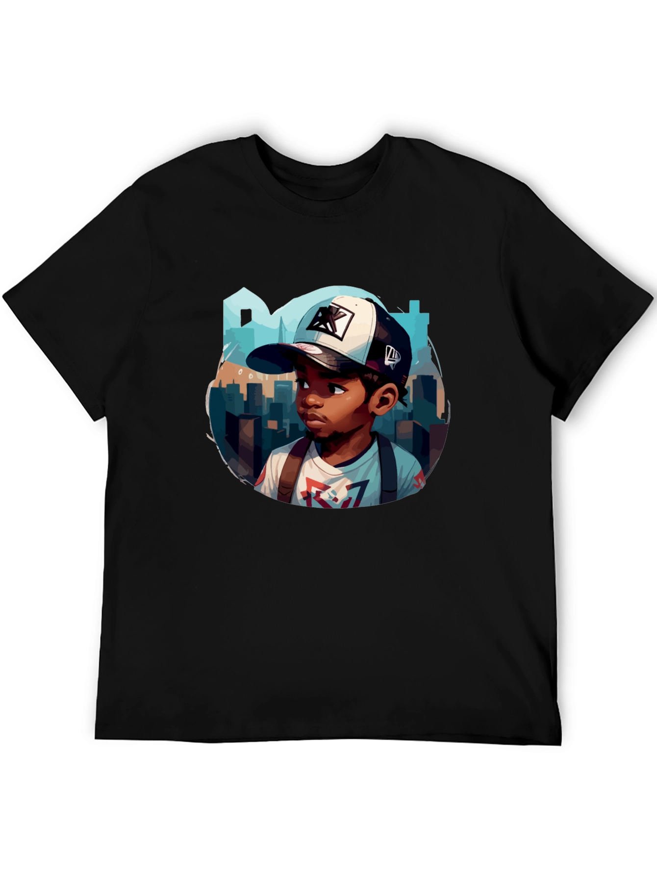 Cartoon Character Graphic T-Shirt
