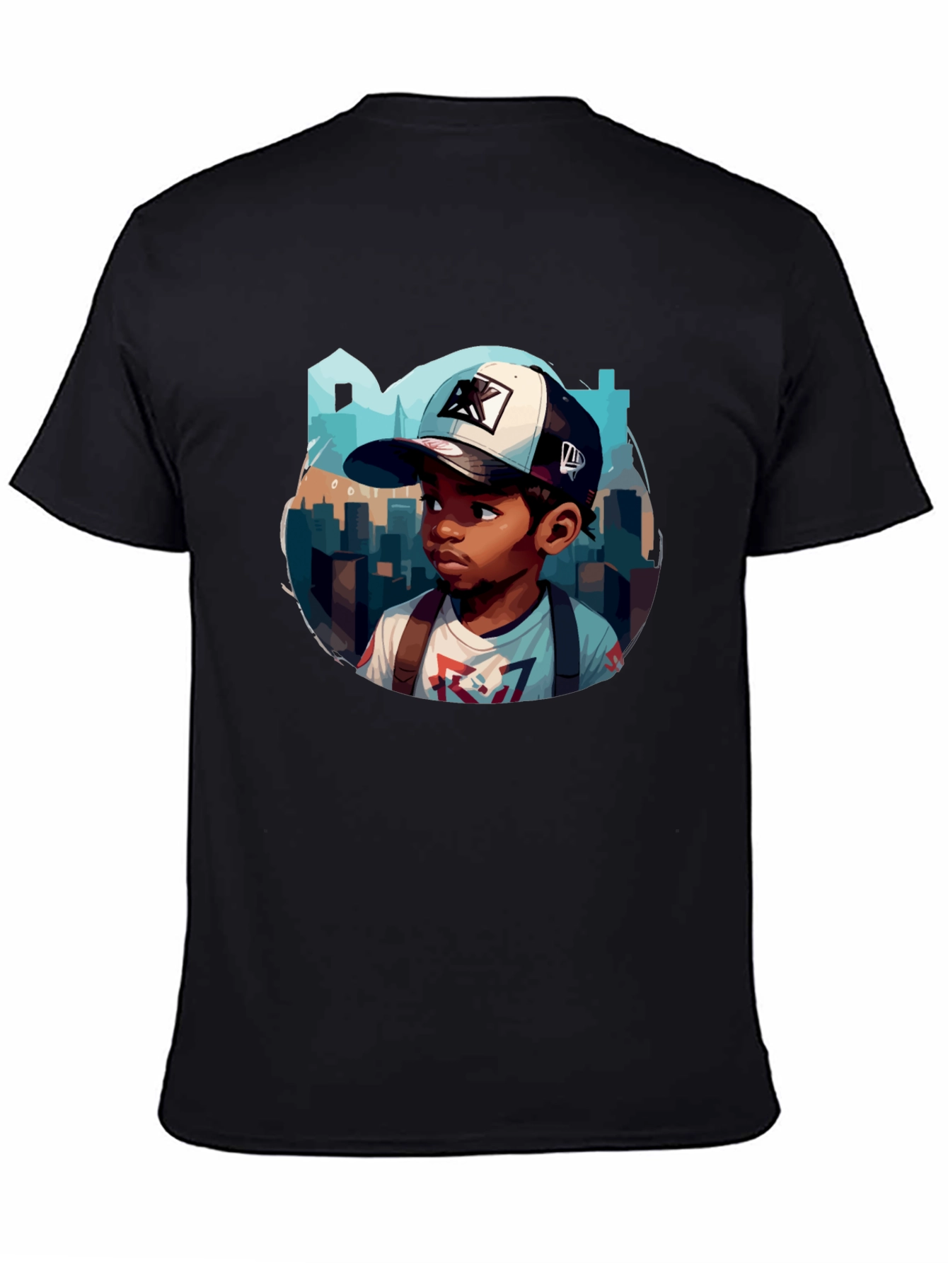 Cartoon Character Graphic T-Shirt